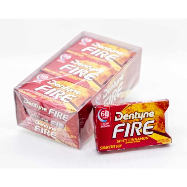 82,87 €/kg 1 VPE Dentyne Fire Spicy Cinnamon"- Kaugummi zuckerfrei"
