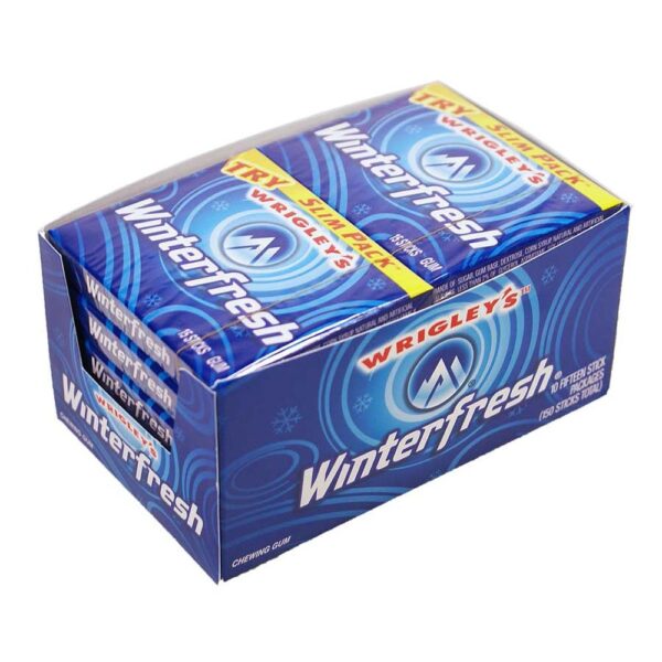 60,00 €/kg 10 Packungen (1 VPE) Wrigley Winterfresh, Kaugummi, USA