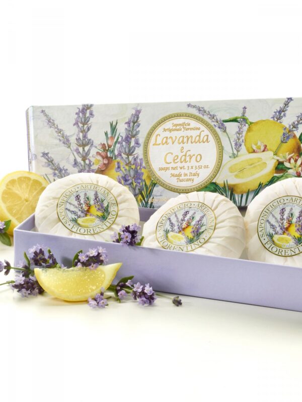 Toskanische Seife „Zitrone & Lavendel“