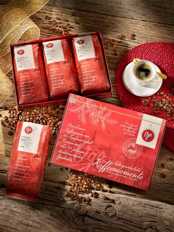 Außergewöhnliche Kaffeemomente, gemahlen