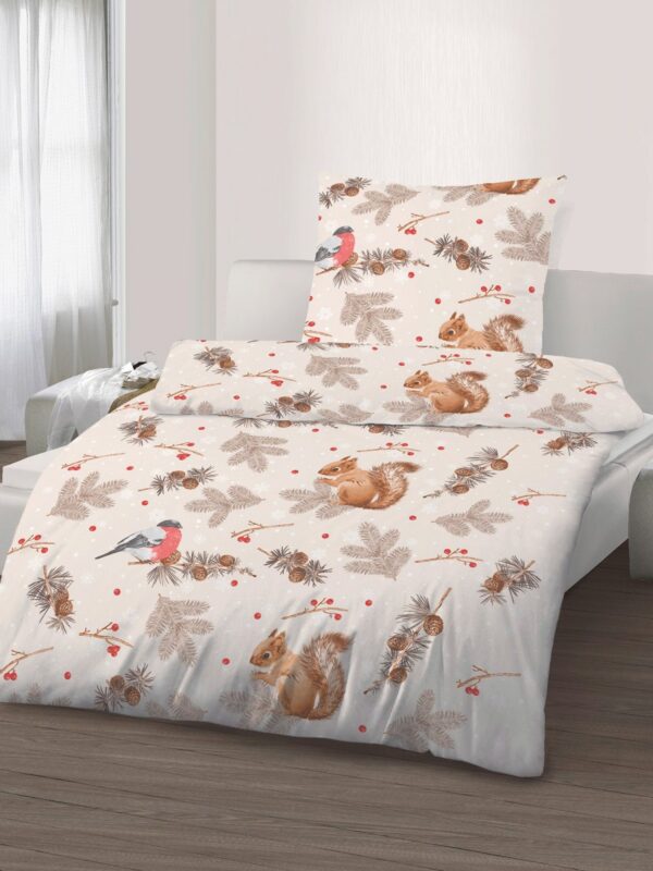Bettwäsche „Eichhörnchen“