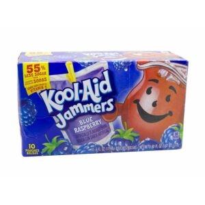 5,53 €/l 10x Kool Aid Jammers Blue Raspberry