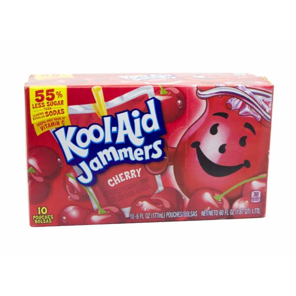 5,53 €/l 10x Kool Aid Jammers Cherry