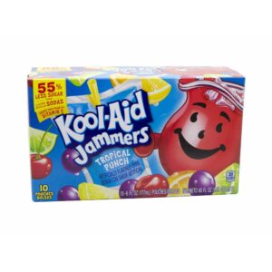 5,53 €/l 10x Kool Aid Jammers Tropical Punch