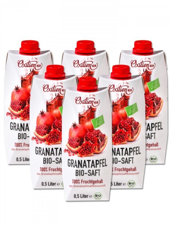 Granatapfel Bio-Saft, 6er Pack