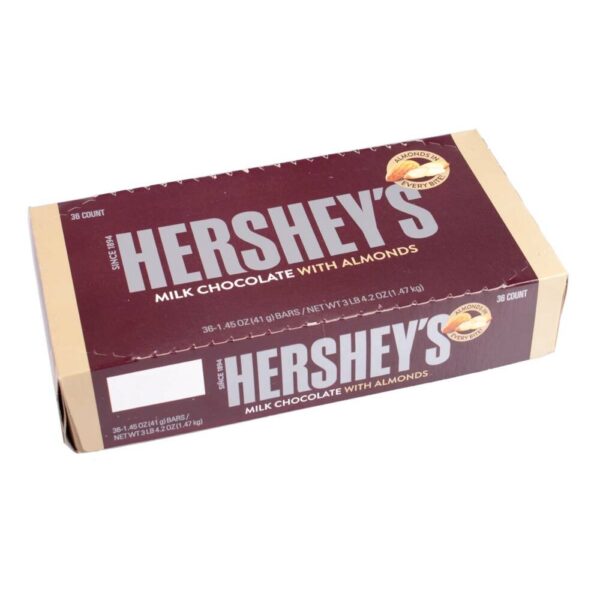 33,81 €/kg 36x Hersheys Milk Chocolate with Almond, Schokolade