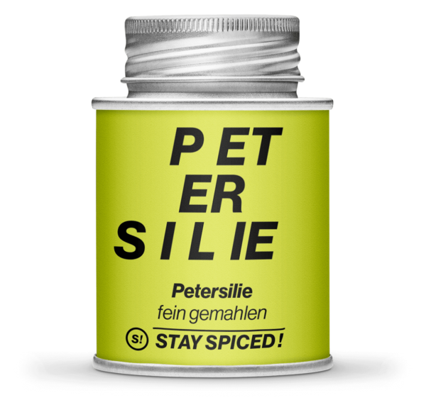 Petersilie fein gemahlen