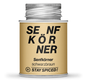 Senfkörner schwarzbraun, ganz