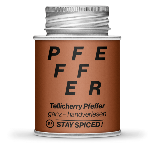 Tellicherry Pfeffer handverlesen, ganz