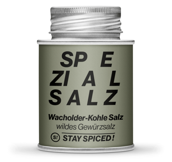 Wacholder Kohle Rauchsalz