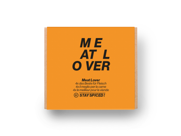 Geschenkbox "Meat Lover" mit 4 ausgewählten Gewürzen