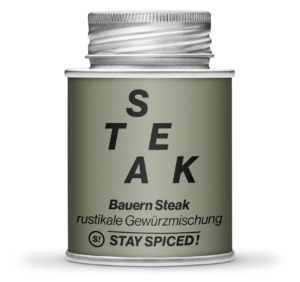 Bauern Steak rustikal Gewürzzubereitung