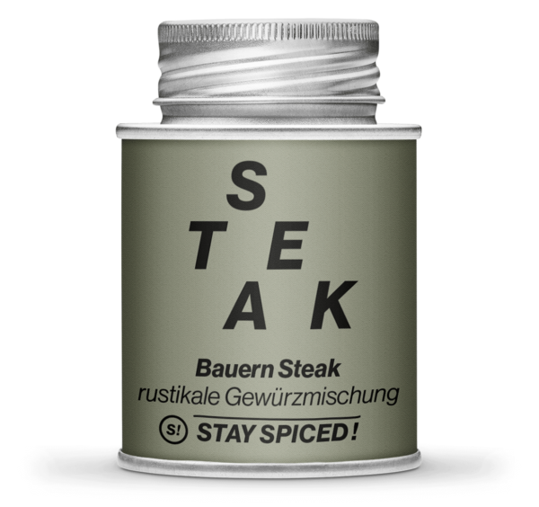 Bauern Steak rustikal Gewürzzubereitung