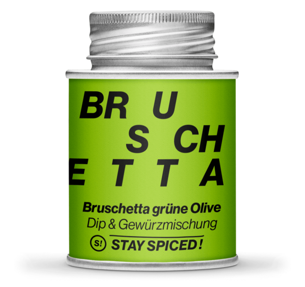Bruschetta grüne Olive