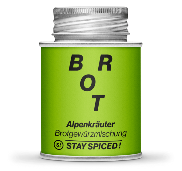 Alpenkräuter Brot Mischung, für den Teig