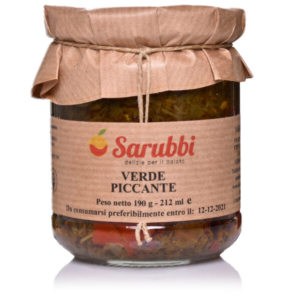 Würzige grüne Paste - Verde Piccante