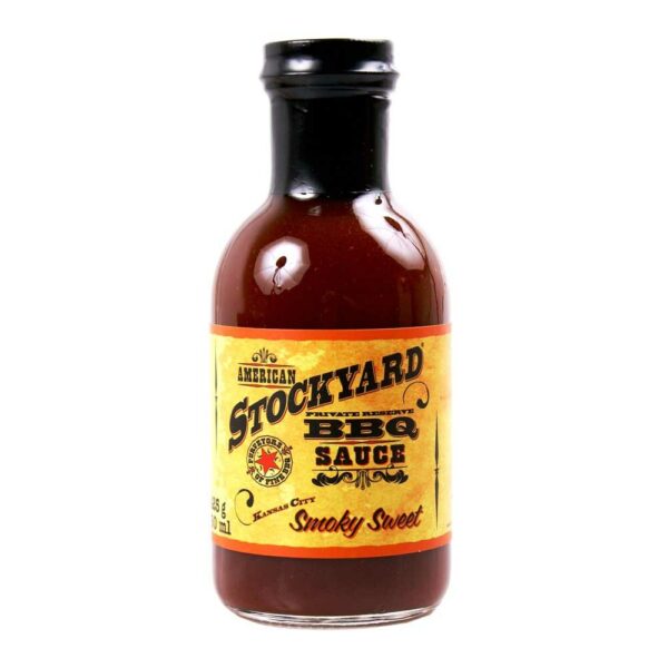 17,00 €/l American Stockyard Smoky Sweet" Grillsauce, BBQ Sauce 350 ml"