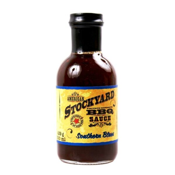 17,00 €/l American Stockyard Southern Blues" Grillsauce, BBQ Sauce 350 ml"