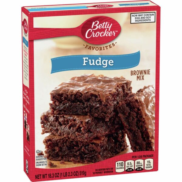 11,35 €/kg Betty Crocker Fudge Brownie Mix, Brownies Backmischung