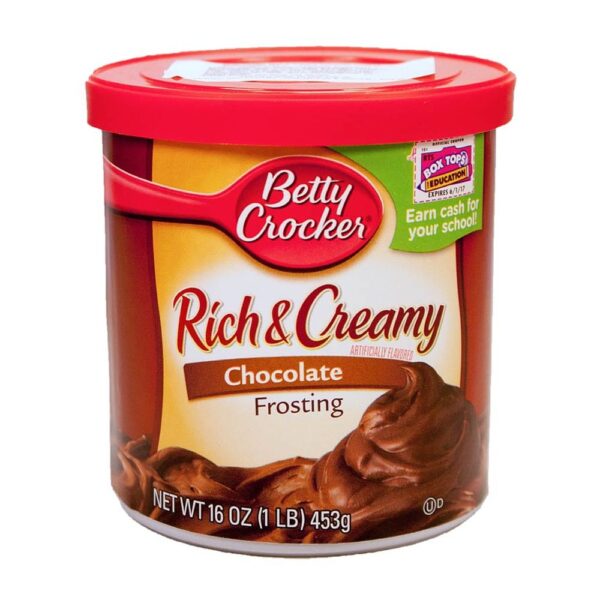 13,02 €/kg Betty Crocker Rich & Creamy Chocolate Frosting, Schokoguss, Kuchenglasur