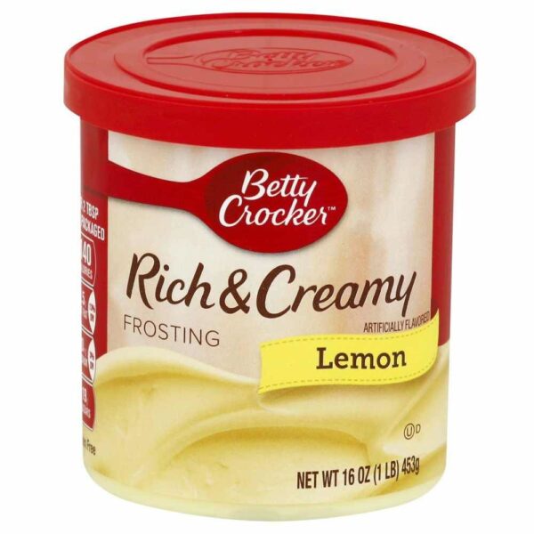 12,14 €/kg Betty Crocker Rich & Creamy Lemon Frosting, 453 g