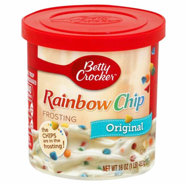 12,14 €/kg Betty Crocker Rich & Creamy Rainbow Chip Frosting, 453 g