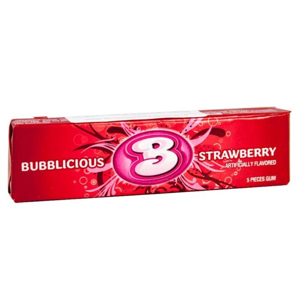 33,33 €/kg Bubblicious Strawberry, Kaugummi USA