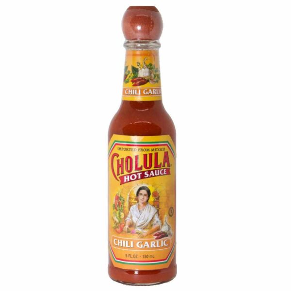 37,33 €/l Cholula Hot Sauce Chili Garlic, 150ml (Mexico)