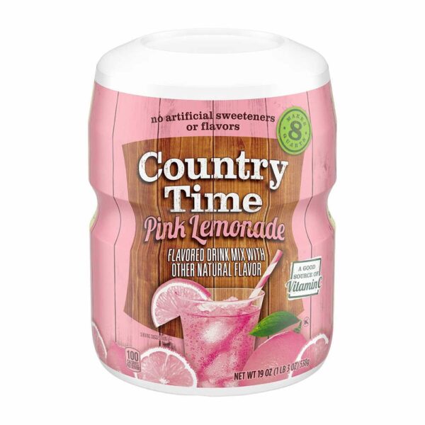14,68 €/kg Country Time Pink Lemonade Drink Mix, 538g
