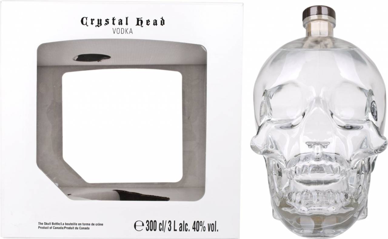 Crystal Head Vodka Totenkopf 3 Liter