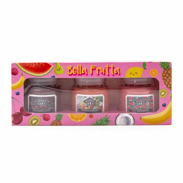 Duftkerzen Set Bella Frutta" - 3 x 85g"