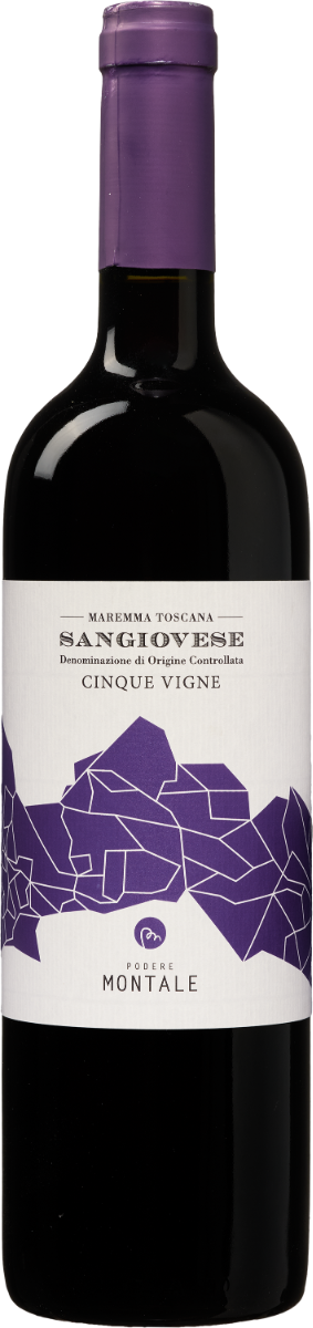 Podere Montale 'Cinque Vigne' Sangiovese Maremma - die Weinbörse