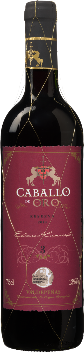 Caballo de Oro Valdepenas DOP Reserva - die Weinbörse