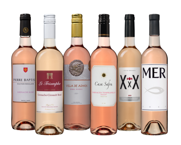 Weinpaket Hausfavoriten: Rosé - die Weinbörse