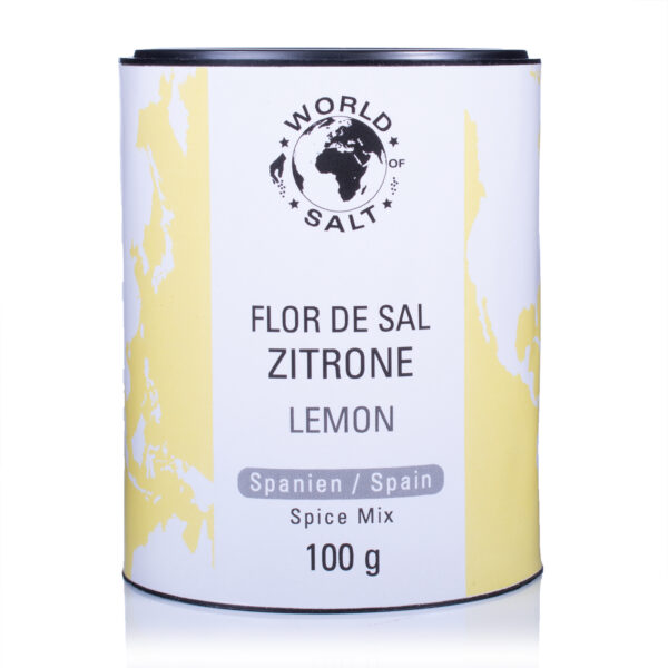 Flor de Sal Zitrone - World of Salt