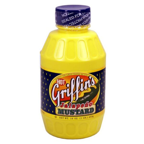 11,02 €/kg Griffin's Jalapeno Mustard, Senf aus den USA