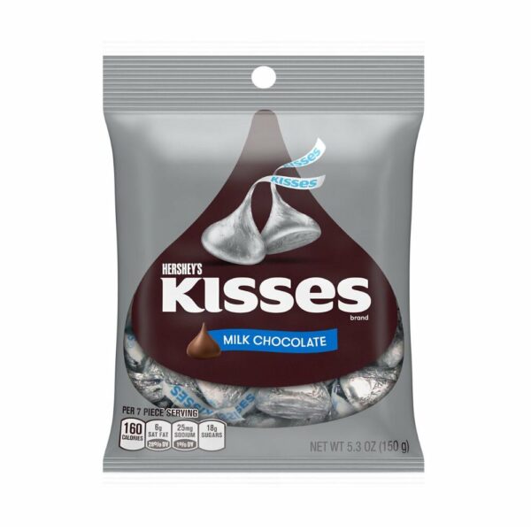 33,00 €/kg Hersheys Kisses Classic Milk Chocolate", Big Bag 150g"