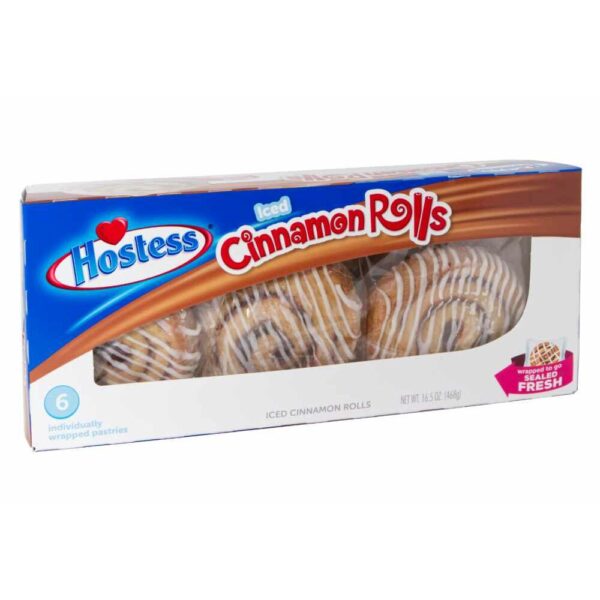 22,86 €/kg Hostess Cinnamon Rolls - 6 Stück, 468g