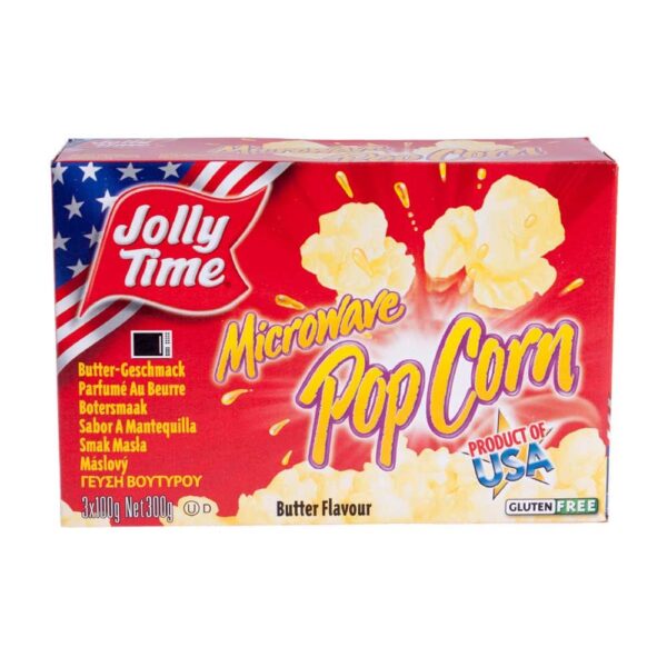 11,63 €/kg Jolly Time Mikrowellen Popcorn mit Butterflavor