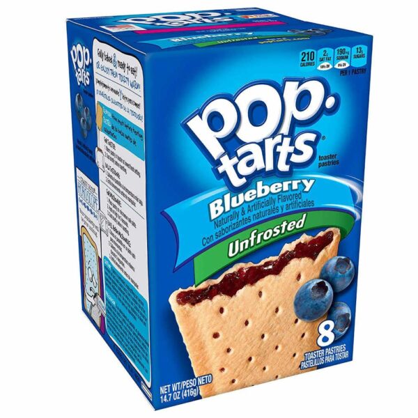 15,60 €/kg Kelloggs Pop Tarts Blueberry unfrosted""