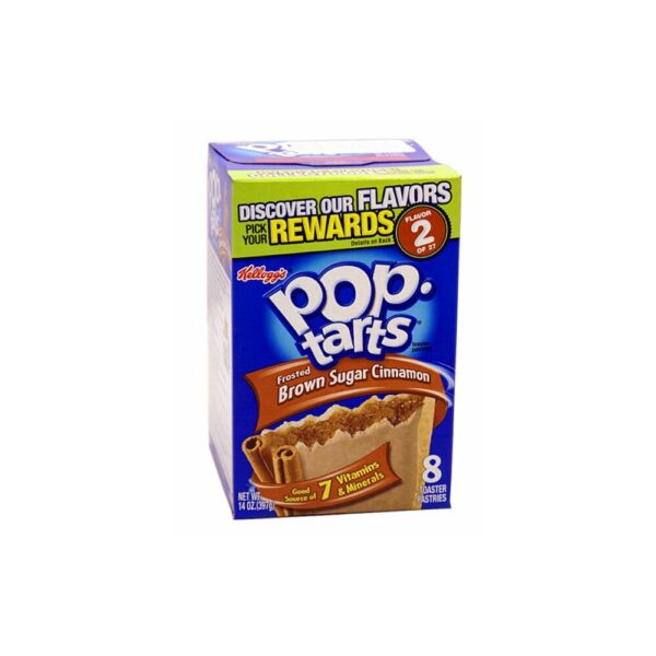 10,08 €/kg Kelloggs Pop Tarts Frosted Brown Sugar Cinnamon" (MHD 14.11.2022)"