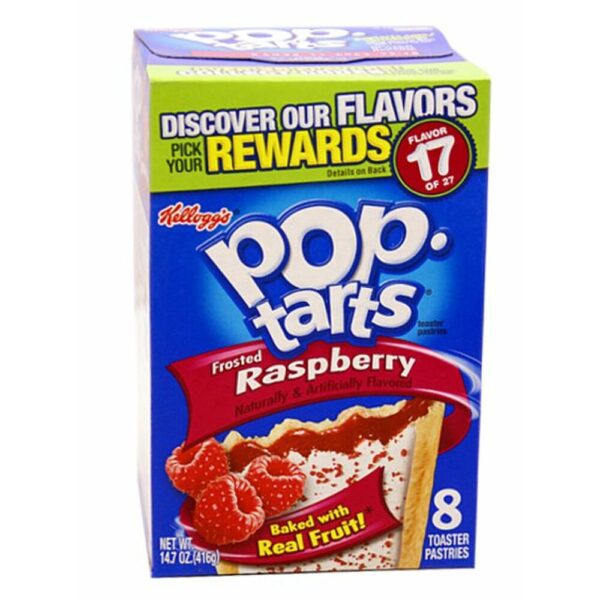 15,60 €/kg Kelloggs Pop-Tarts Frosted Raspberry