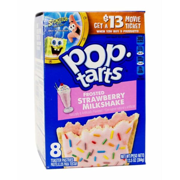 14,75 €/kg Kelloggs Pop Tarts Frosted Strawberry Milkshake