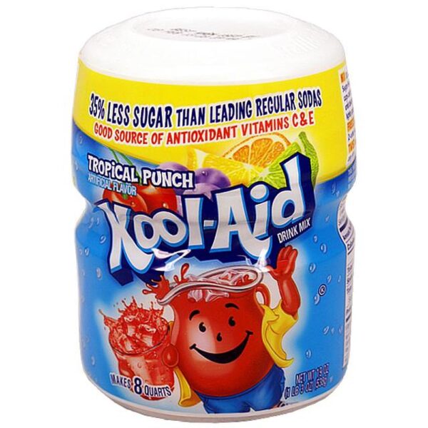13,94 €/kg Kool Aid Barrel Tropical Punch, Sugar-Sweetend Drink Mix