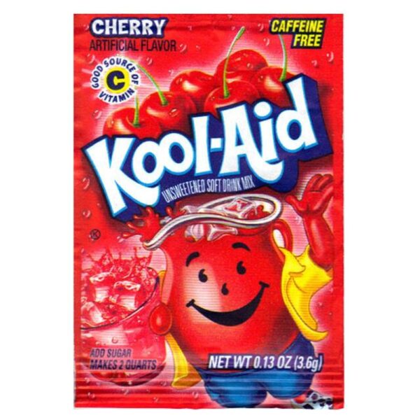 22,22 €/kg Kool Aid Cherry, Brausepulver Tüte