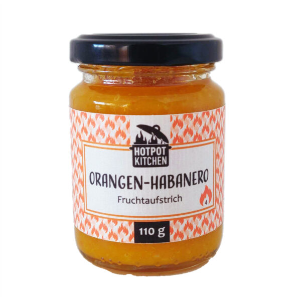 Orangenmarmelade mit Habanero