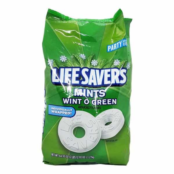 19,61 €/kg Lifesavers Wint-O-Green, Beutel (1,27 Kg)
