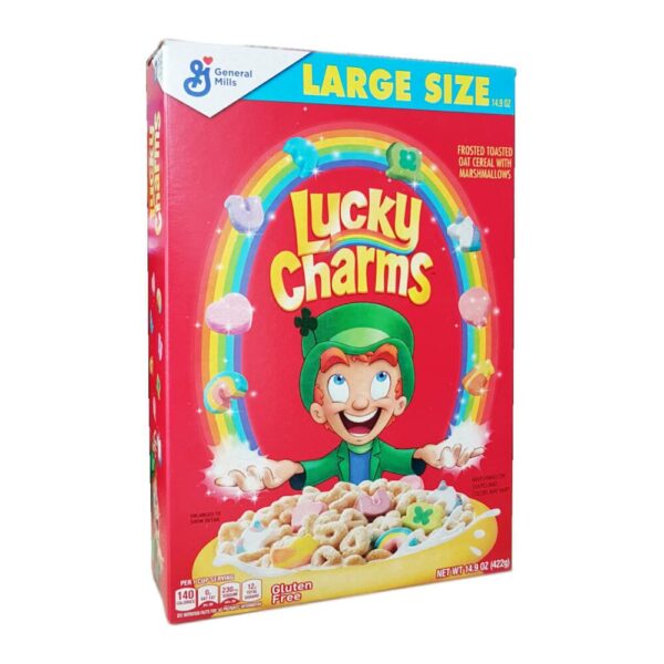 23,46 €/kg Lucky Charms Frühstücks-Cerealien mit Marshmallow 422g
