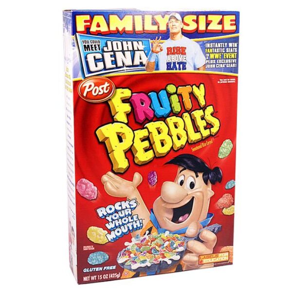 20,94 €/kg Post Fruity Pebbles Frühstücks-Cerealien 425g