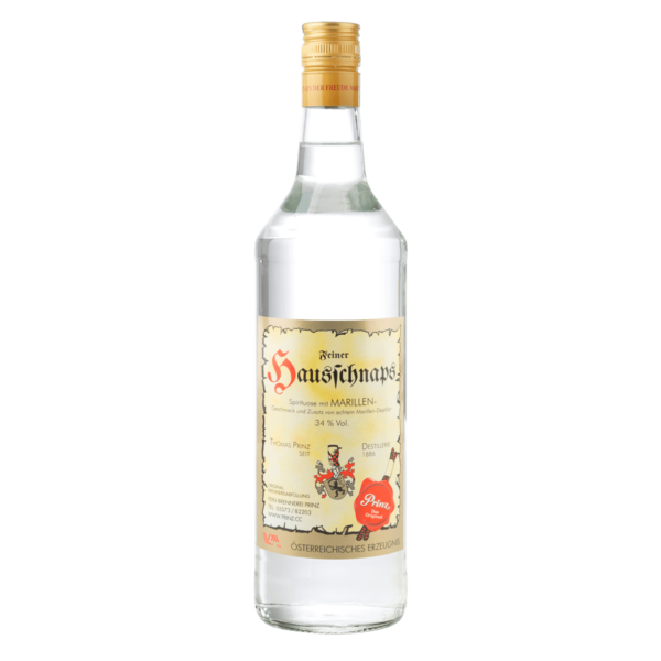Prinz Hausschnaps Marille 34% Vol.